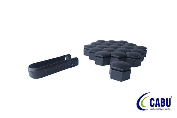 CABU 220668 | Bijon Kapağı Siyah 22X21mm Insignia-A 20 Adet 220644