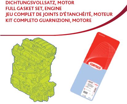 CORTECO 83437064 | Motor Conta Seti Skc Siz Fiat Doblo 01 > Brava 00 > Bravo I 00 > Marea 00 > 02 Palio 01 > Stlıo 02 > Alfa Romeo 147 00 > 156 00 > 1.9 JTD