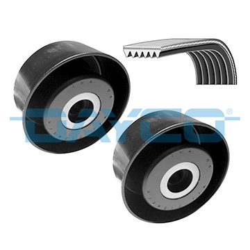 DAYCO KPV108 | Alternatör Gergi Seti 6Pk1125 Partner-P206-306-Jumpy1.9D-P307 1.4 16V-1.6 16V-C2 1.4-1.6-C3 1.4İ-1.4 16V