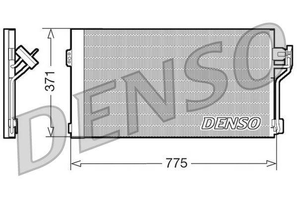 DENSO DCN17050 | Klima Radyatörü Mercedes Vito W639 03 >
