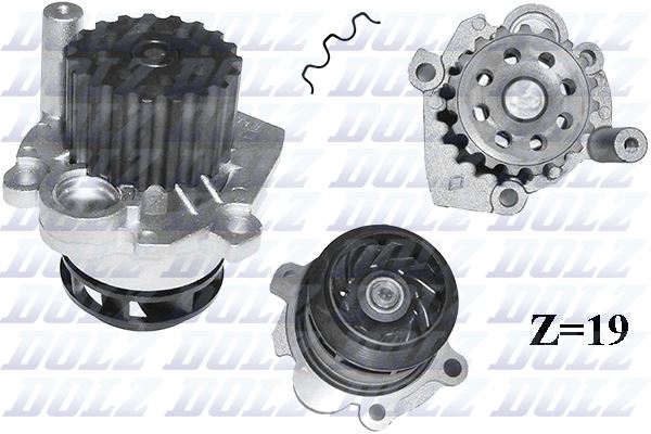 DOLZ A249 | Devirdaim VW T5 Caddy Polo A3 Leon Altea Octavia Golf V Jetta Ibiza Fabia 1.4/1.9 TDI 01-