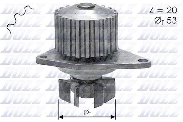 DOLZ C110 | Devirdaim Peugeot 106/205/206/307 1.1/1.4 Benzin 91-