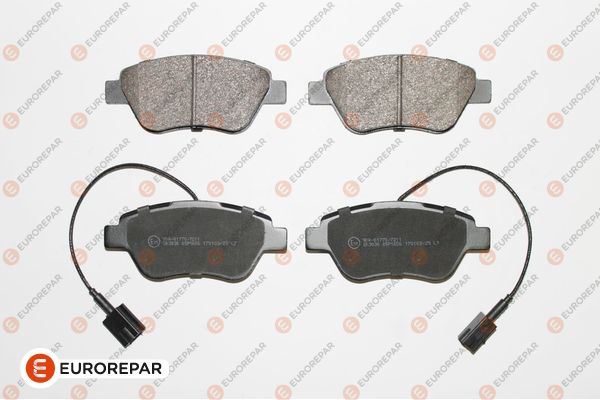 EUROREPAR 1617283380 | Europar Ön Fren Balatası Bipper / Nemo B.M 08 -
