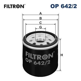 FILTRON OP2012 | Yağ Filtresi Renault Clio II/III, Kangoo, Twingo II, Logan 1.2 16V