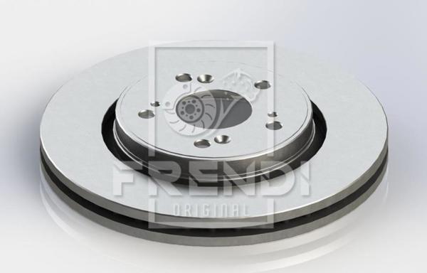 FRENDI 15443 | Disk On (Ad) 07 > Cr-V 2.0İ-2.2Ctdi | 2 Adet