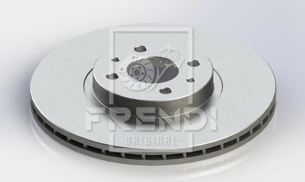 FRENDI 33269 | Ön Fren Aynası Fiat Doblo 05 > Idea 04 > Linea 09 > Fiorino 09 > Bravo 01 > Stilo 01 > 284X22x 4 Delik Havalı