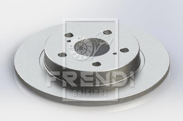 FRENDI 34389 | Arka Fren Diski Dolu Tip Toyota Auris Corolla | 1 Adet