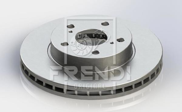 FRENDI 34482 | Ön Fren Diski Hava Kanallı Toyota Hilux Vıgo 2.5L 2Kdftv Kun15 4X2 08-10 275 Çap X 5 Bijon-Tak Im Disk Fiyatıdır | 1 Adet