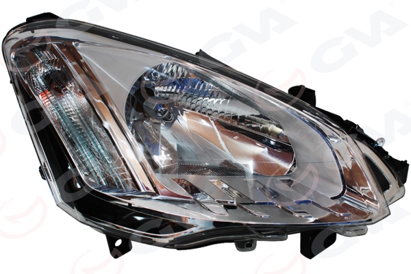 GVA 2050004 | Far Sinyal Sağ Berlingo 2012 > Elektrikli H4 Motorlu Ledli