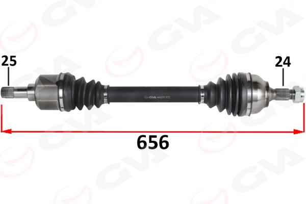 GVA 4443315 | Komple Aks Ön Sol Psa 301 1.6 HDI 100 Ps Euro 6 18 -