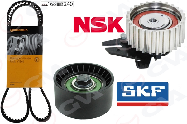 GVA 59T2845 | Eksantrik Gergi Kiti Punto-Stilo 1.8 16V 98 > Alfa Romeo 145-146-156-Spıder 1.8-2.0 16V K035429xs