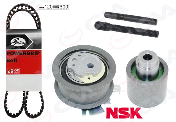 GVA 59T7574G | Triger Seti T5-Caddy-Passat-Jetta-Golf-Polo-A3-Leon 1.4-1.9 TDI Bjb-Axb-Amf-Bls-Avf-Bnm-Bnv-Bkc