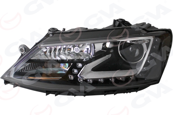 GVA 9108413 | Far Ledli Ds5 Ampullu Mercekli Motorlu Sol Jetta 15-17