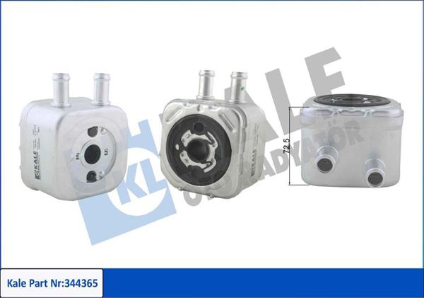 KALE 344365 | Yağ Soğutucu VW Golf Passat Polo, Audi A3 A4 A6, Seat Leon 94-12