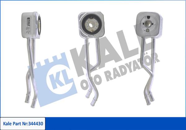 KALE 344430 | Yağ Soğutucu VW Golf IV/Bora/Leon/Toledo 1.6 16V AZD-BCB