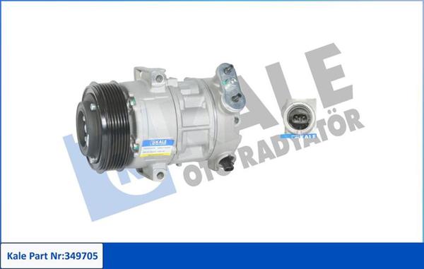 KALE 349705 | Klima Kompresörü Doblo/Linea/Grande Punto/Mito/Corsa D 1.3 Mjt Z13DTJ/Z13DTH
