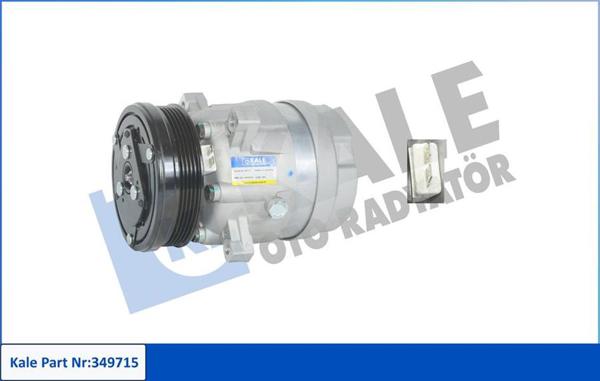 KALE 349715 | Klima Kompresörü Fiat Tempra-Tipo 1.9Td 90-96 [5Pk-V] [125mm]