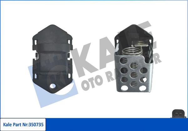 KALE 350735 | Fan Rezistansı Renault Fluence Megane III 1.5 DCI 08 -