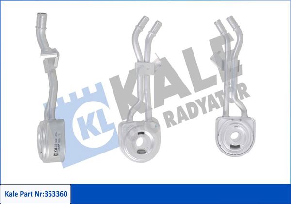 KALE 353360 | Citroen Saxo Vts 1.6 16Valf Yağ Soğutucu