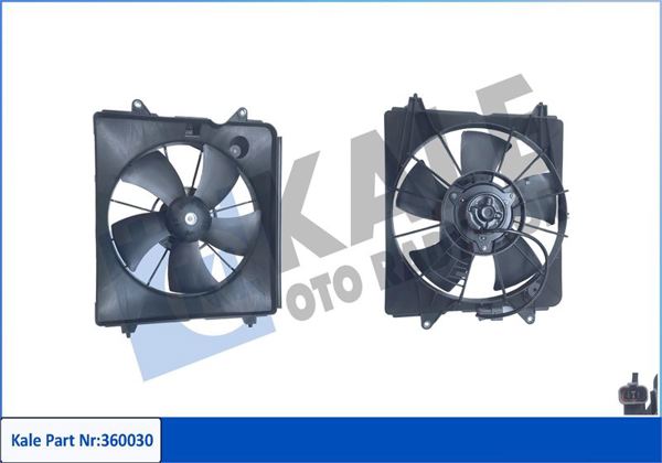 KALE 360030 | Fan Motoru + Davlumbaz Honda CR-V III 2.4 i-VTEC 4WD 06>12
