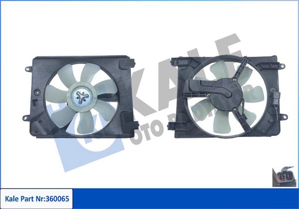 KALE 360065 | Fan Motoru + Davlumbaz Honda Civic 05-12 1.4/1.6/1.8
