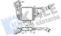 KALE 376090 | Turbo Radyatörü Intercooler Toyota Chr 1.2 2019 -