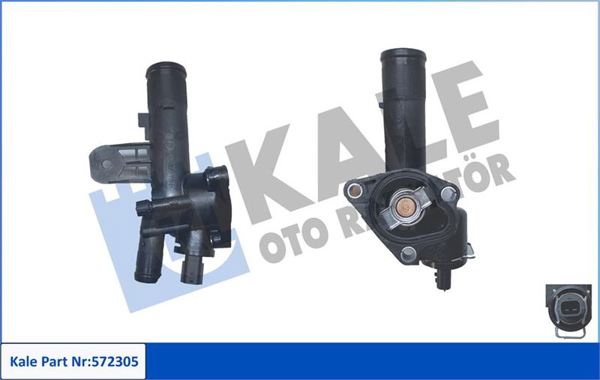KALE 572305 | Termostat 83°C 11-Clio.IV-Kangoo-Mgn.III-Fluence-Logan-Dokker 1.5 DCI 2Fıslı