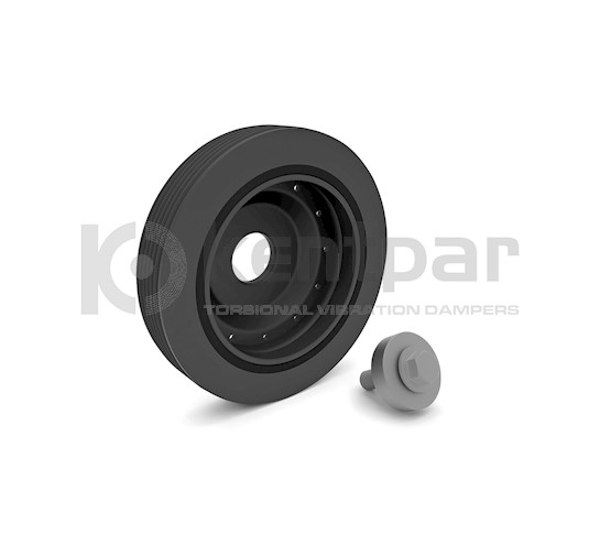 KENTPAR 152 K111 1S | Krank Kasnağı Clio/Kangoo/Megane 1.4-1.6 16V | 1 Adet Özel Pullu Civata