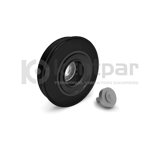 KENTPAR 152K1451S | Krank Kasnağı + Civata Megane II/III Clio III Fluence Laguna Duster Logan 1.4-1.6 dCi