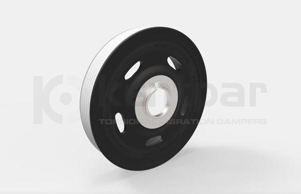 KENTPAR 152 K256 01 | Krank Kasnağı Peugeot 208 2008 3008 Partner 1.6 BlueHDi
