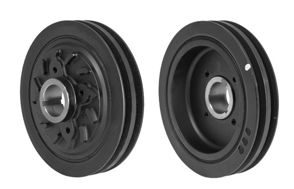 K-METAL 26-1002 | 26.1002 / Krank Kasnağı-(Mitsubishi: L300 / L200 / Hyundai: H100 97 > 08 Çift Kanallı)