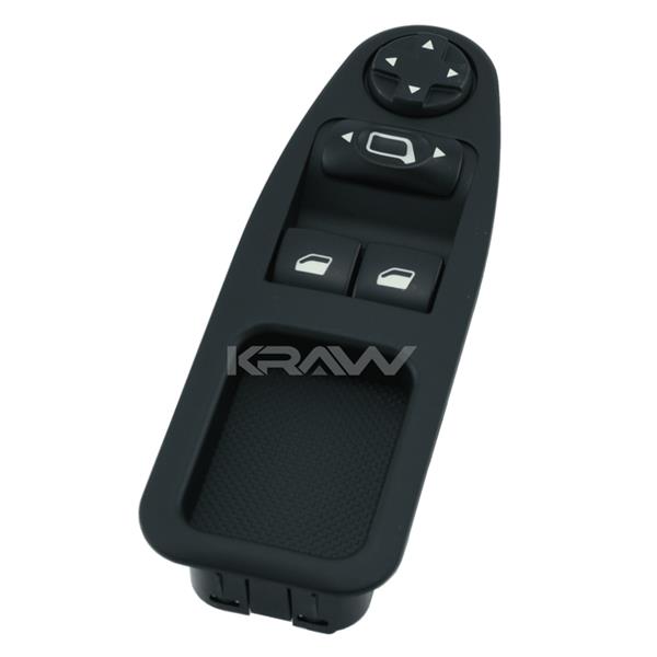 MCAR AN-636 | Cam Açma Kumanda Anahtarı Sol Ayna Kumandalı Scudo III Jumpy III Expert III 07 > 12 Pınlı
