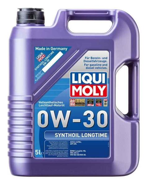 LIQUI MOLY 8977 | Synthoillongtime Motor Yağı 0W-30 5L (Koli 4 Adet) | 4 Adet