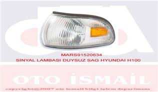 MARS 520634 | Lamba Sinyal Ön Sağ Hyundai H100 Minibüs 97-08 Duysuz