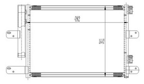 ORIS CIV019016 | Klima Kondenseri Iveco Truck-Eurocargo E13-E15-E17-E18-E21-E22-E24-E28 01 > Oto.-Mek.