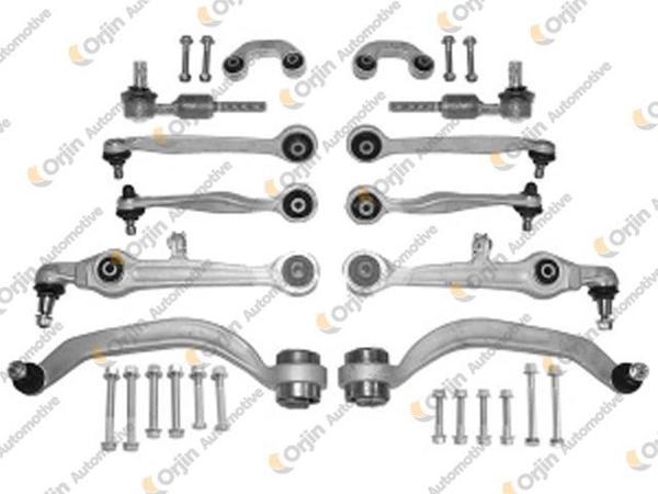 ORJİN 00076 | Ön Alt Takım Seti-Kalın Tip Rotil-24,5mm (VW Passat 97-05 Audi A4 95-01 A6 98-05 Skoda Superb 02-08)