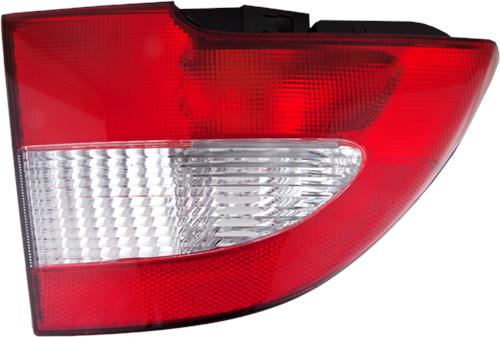 PLEKSAN 3363 | Stop Lambası İç Sol Renault Megane I Sedan 98-02 Duysuz