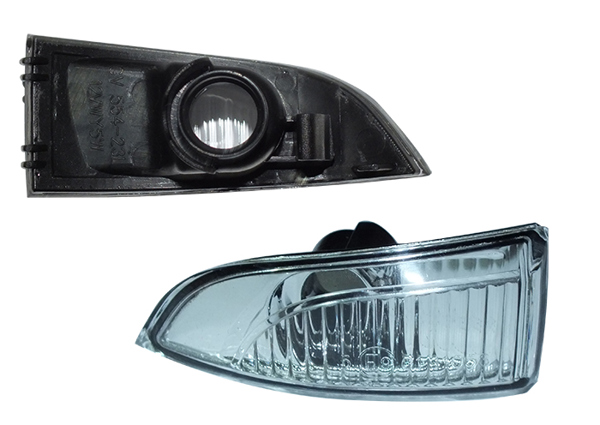 PLEKSAN 3807 | Ayna Sinyali Beyaz Sol Renault Megane III Fluence