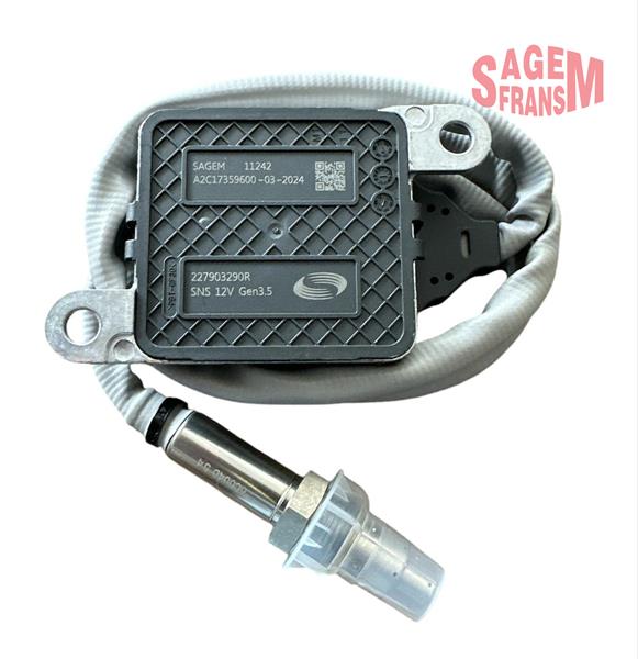 SAGEMFRANS 11242 | Azot Oksıt (Nox) Sensörü Kangoo.III 1.5 DCI 115Hp Renault Kangoo III 1.5 DCI 115 Bg