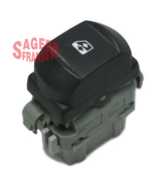 SAGEMFRANS 500013 | Cam Açma Düğmesi 6 Fıs Ön Sağ Tekli Renault Megane II