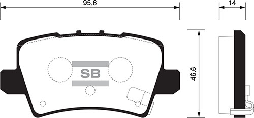 HI-Q SP1570 | Fren Balatası Arka Civic (Fk, Fn) Hb 1.4:1.8:2.0 06-11