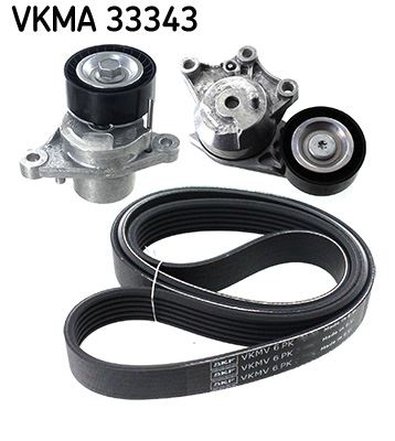 SKF VKMA33343 | Kanallı V Kayış Seti Citroen Ca Cactus 14-C4 Picasso II 13-Peugeot 3008 14-21