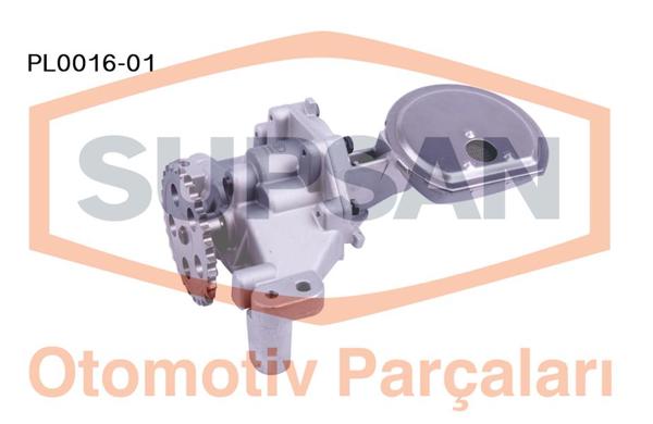 SUPSAN PL0016-01 | Yağ Pompası Scudo 306 Partner Expert Berlingo 1.9D DW8 00-03