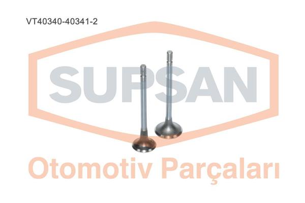 SUPSAN 40340-40341-2 | Takım Subap (16V) Kia Sportage Hyundai Santa Fe 20 CRDI D4ea (Tek Tırnak)
