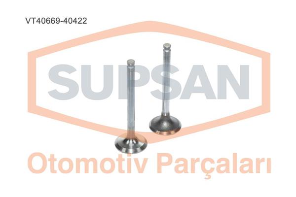 SUPSAN 40669-40422 | Takım Subap (8V) Fiat M131 Dks 1600 131C2
