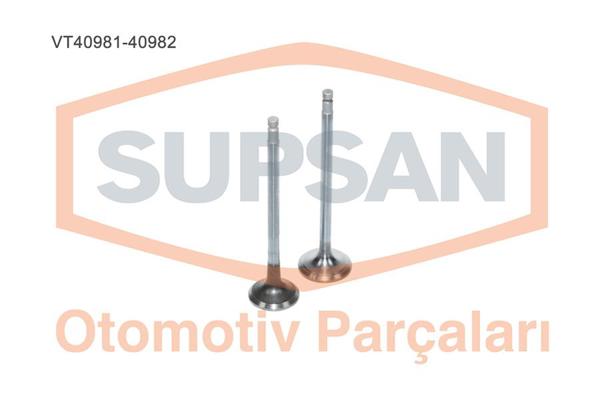 SUPSAN 40981-40982 | Vt-/ Vt4098140982 / Subap Takımı Nissan Xtrail-Almera 2,2 16V (Yd22 Ddtı) / (16 Subap)