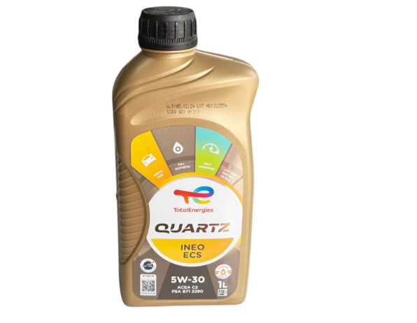 TOTAL 221327 *12 | Motor Yagı Quartz Ineo Ecs 5W30 12B 1 Litre | 12 Adet