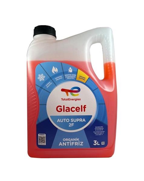 TOTAL 233349 *5 | Antıfrız Kırmızı Glacelf Auto Supra 2F 5B 3 Litre | 5 Adet