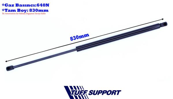 TUFFSUPPORT 610095 | Bagaj Amortisörü Ford V 184 00 - Transit