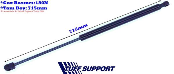TUFFSUPPORT 610327 | Kaput Amortisörü BMW 7 Seri (E65) 01